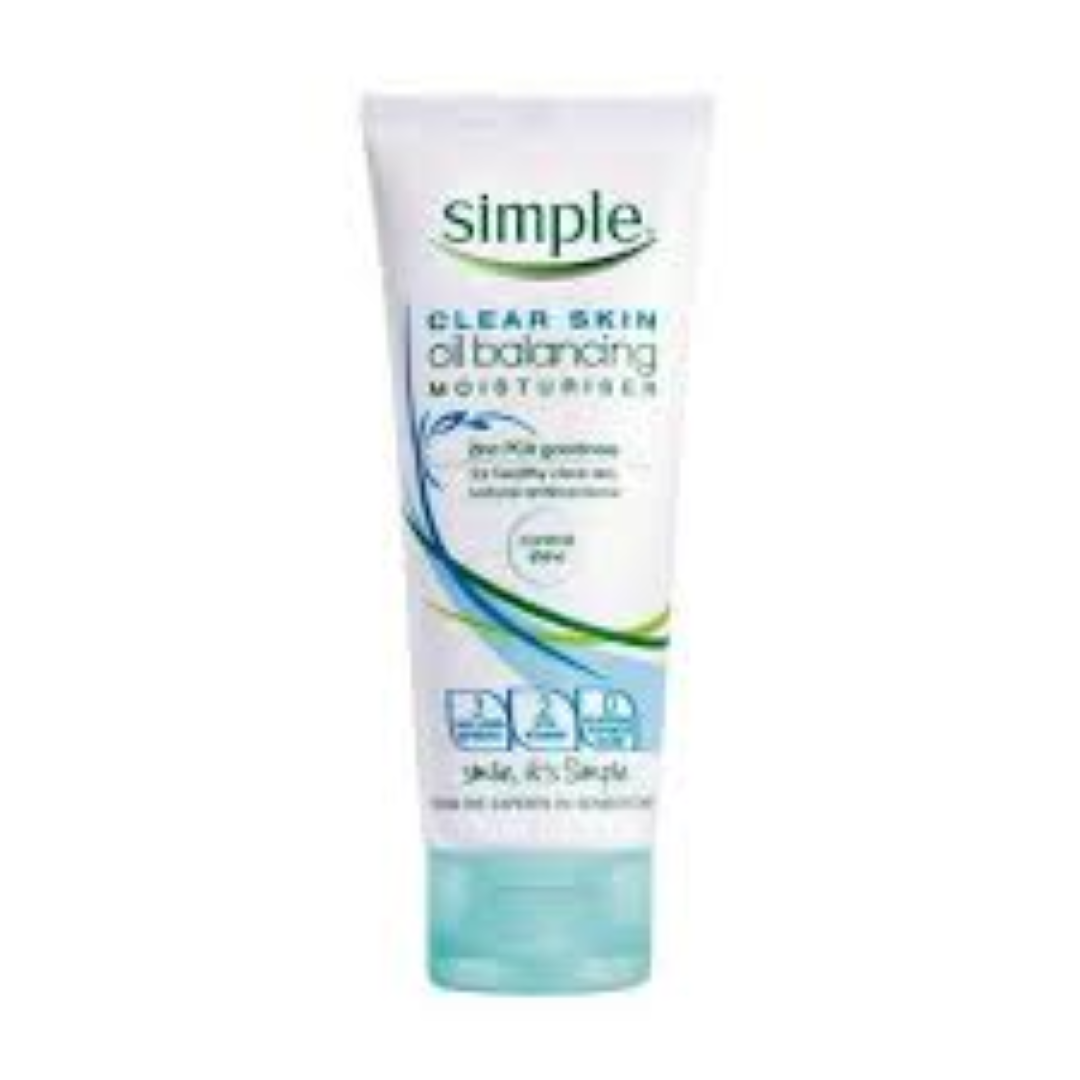 SIMPLE CLEAR SKIN OIL BALANCING MOISTURISER 75ML